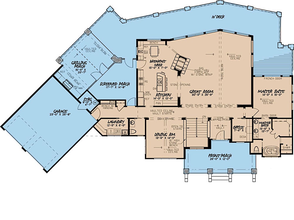 Floor Plan Main Level