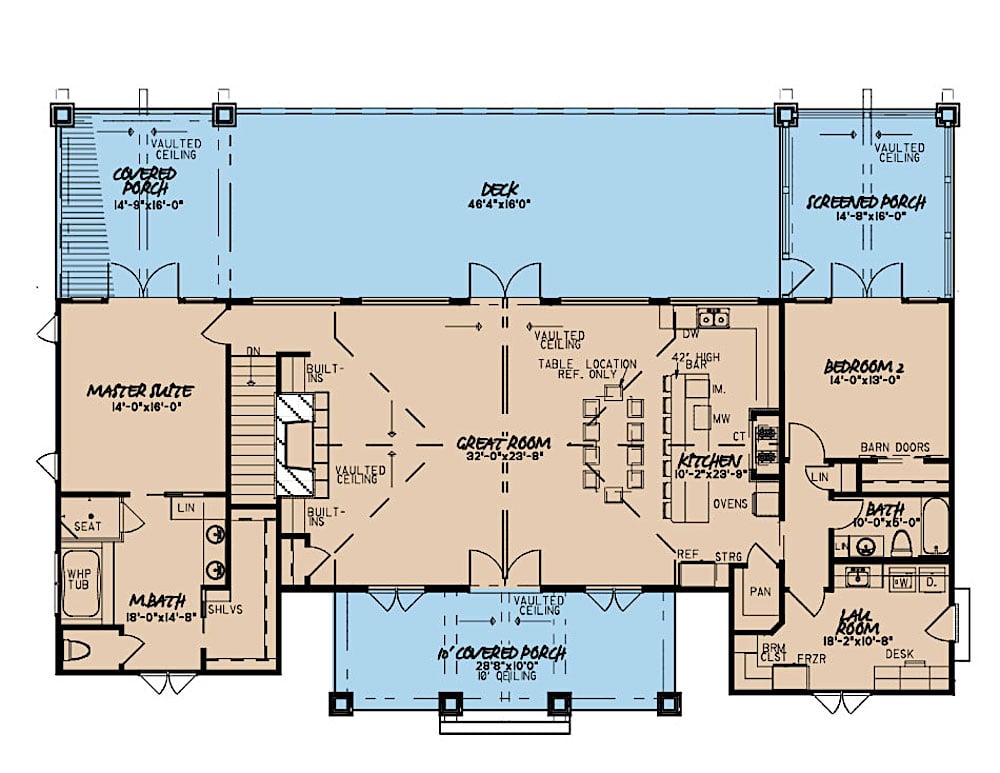 Floor Plan Main Level