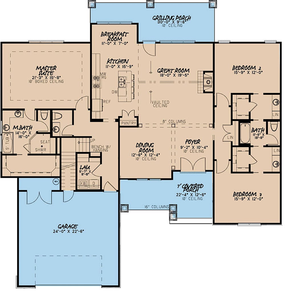 Floor Plan Main Level