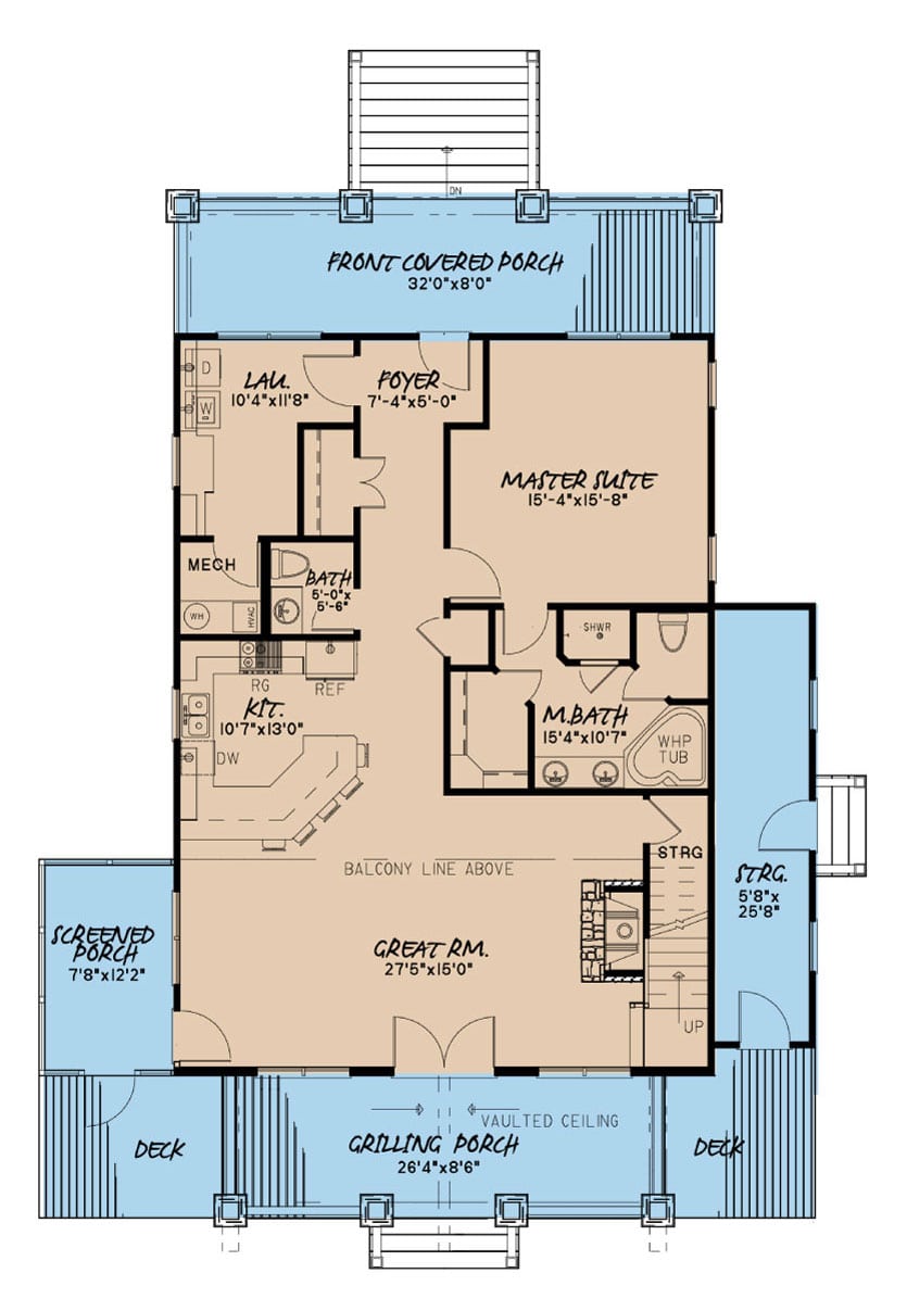 Floor Plan Main Level