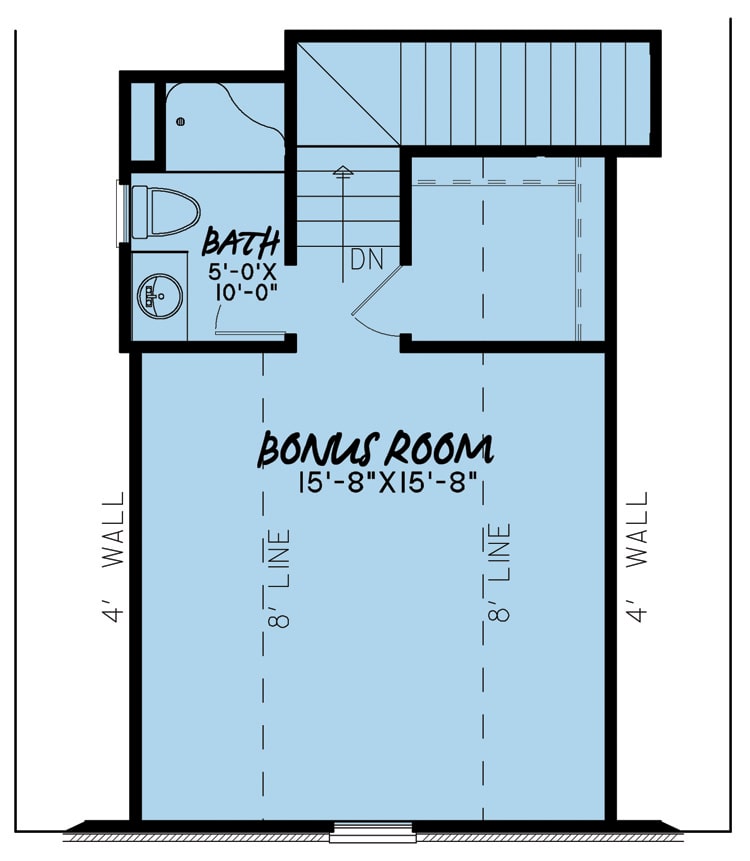 Floor Plan Bonus Room