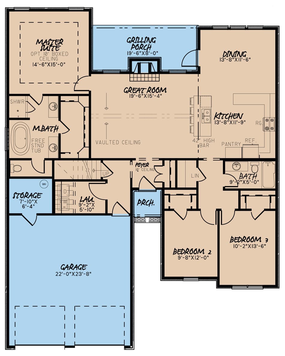 Floor Plan Main Level