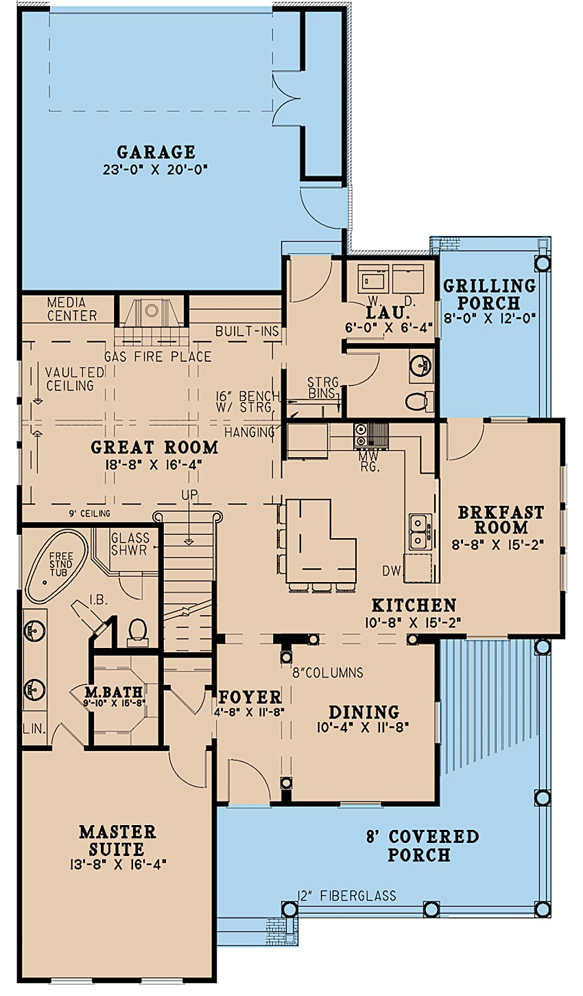 Floor Plan Main Level