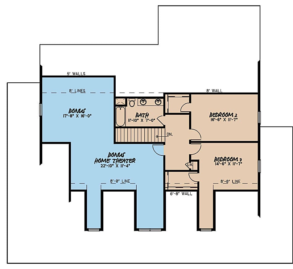 Floor Plan Upper Level