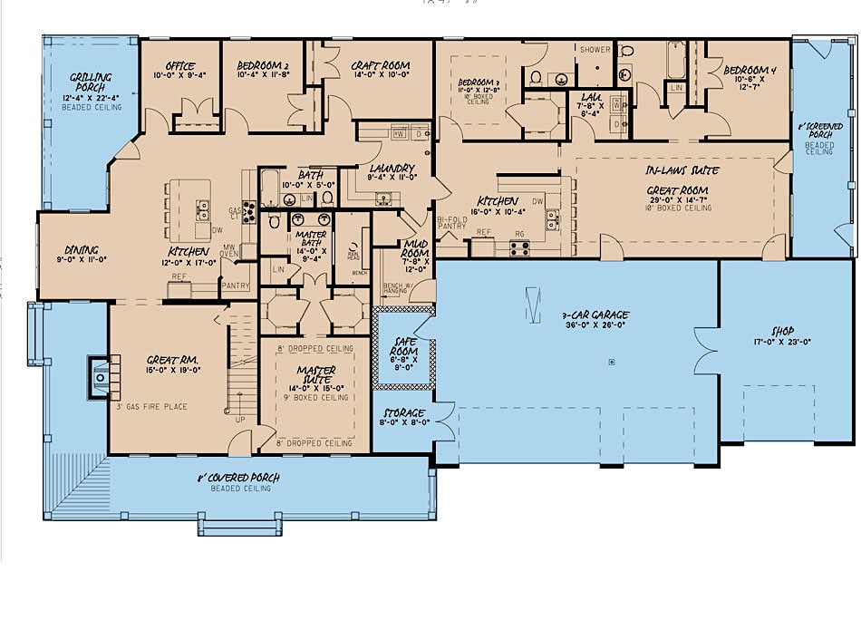 Floor Plan Main Level