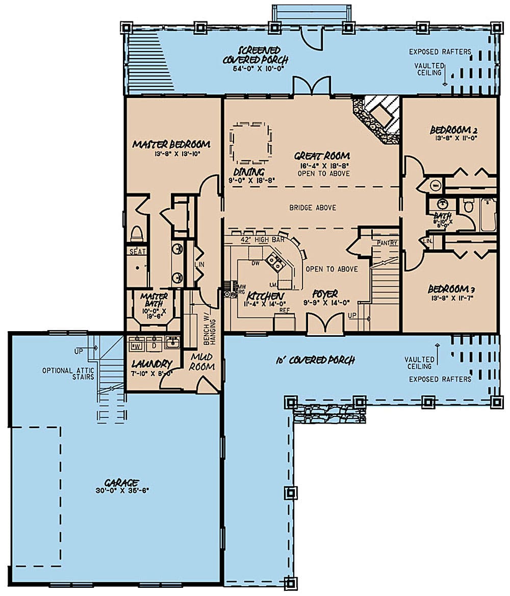 Floor Plan Main Level