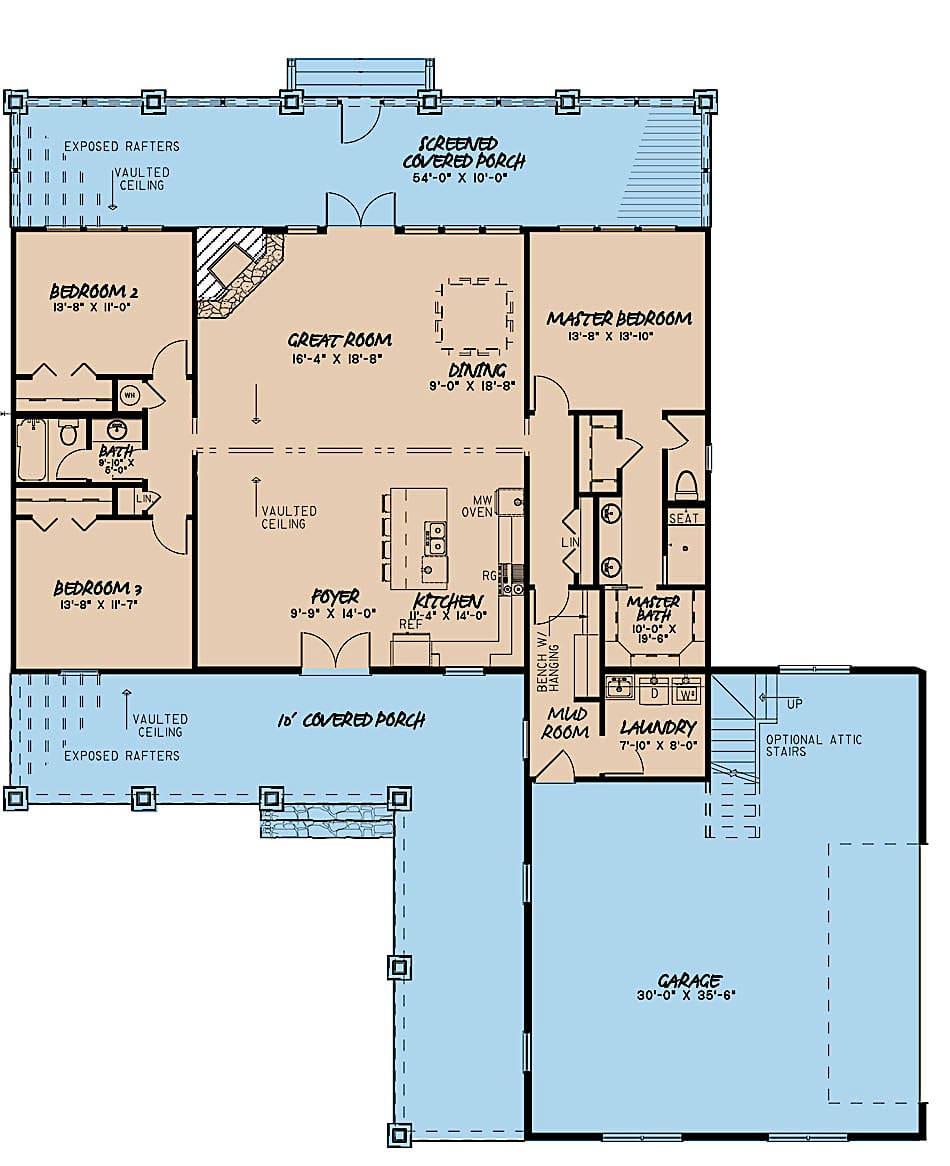 Floor Plan Main Level