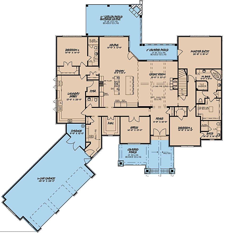 Floor Plan Main Level