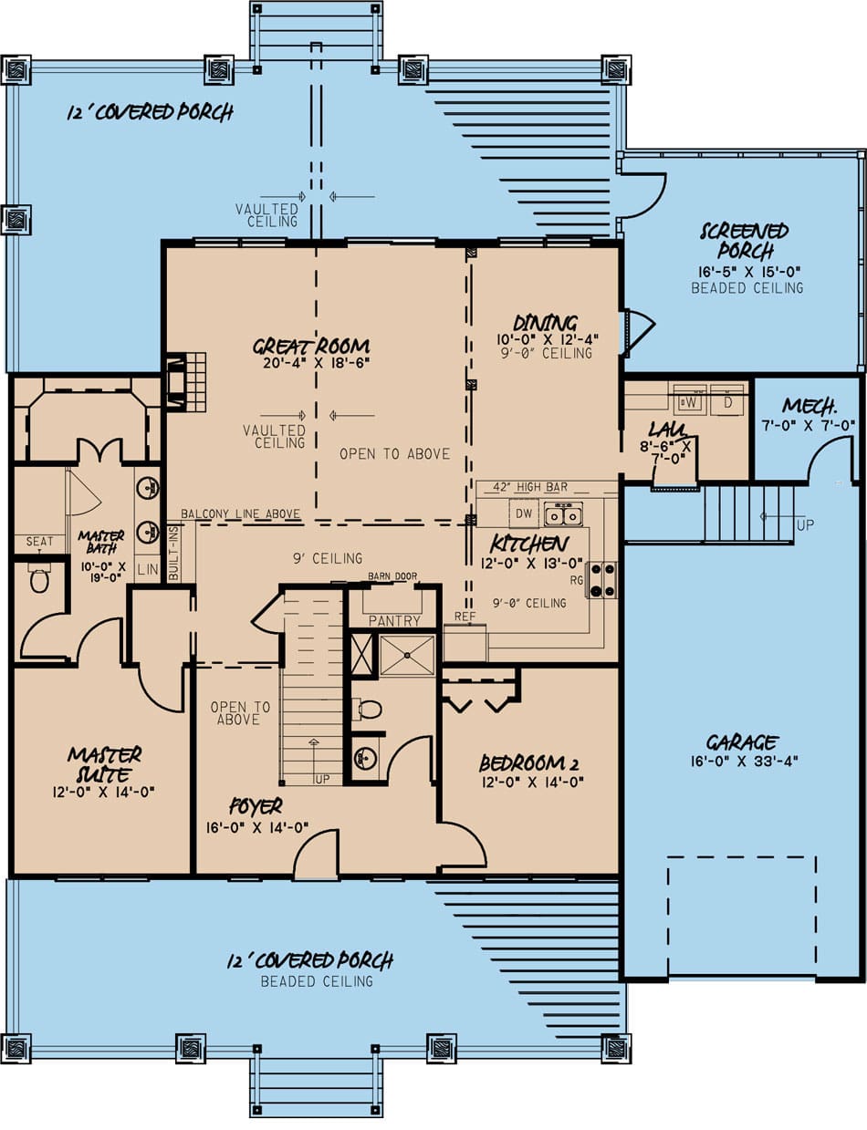 Floor Plan Main Level