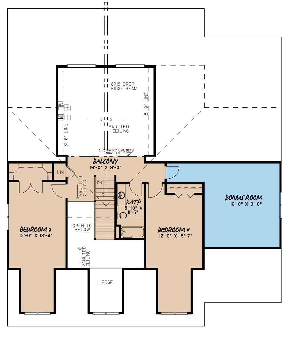 Floor Plan Upper Level