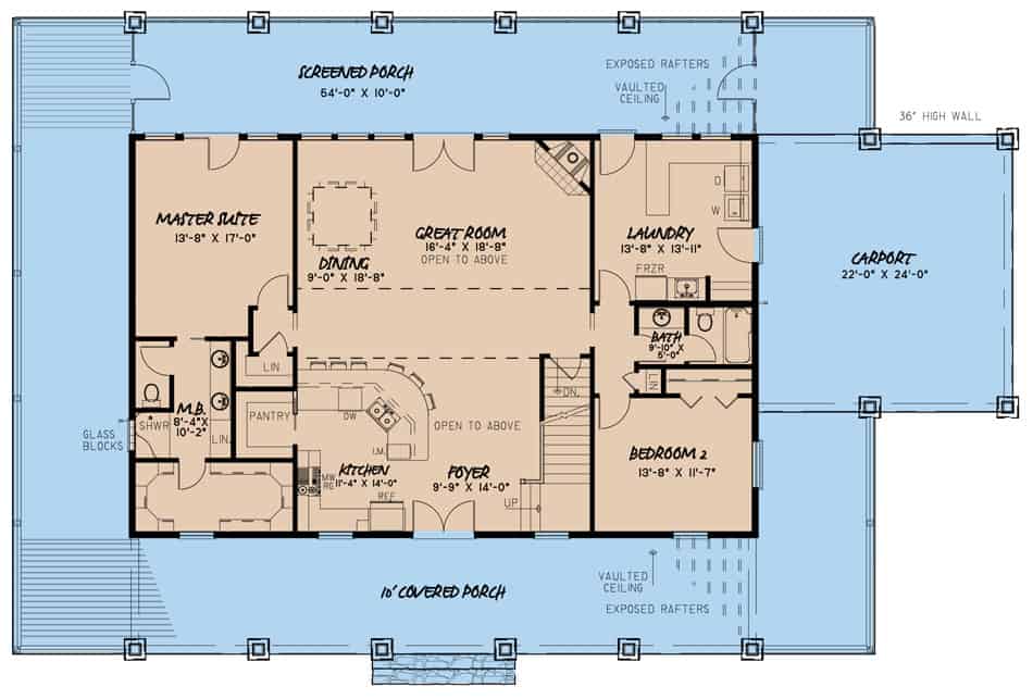 Floor Plan Main Level