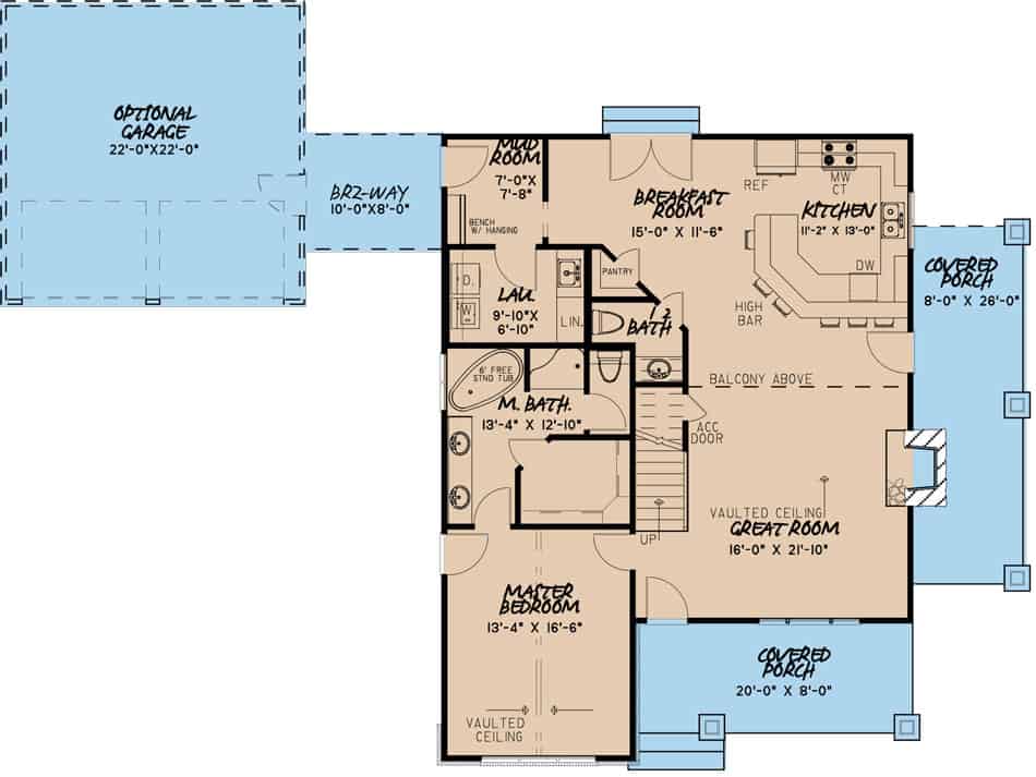Floor Plan Main Level