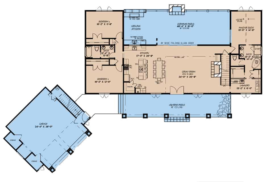 Floor Plan Main Level