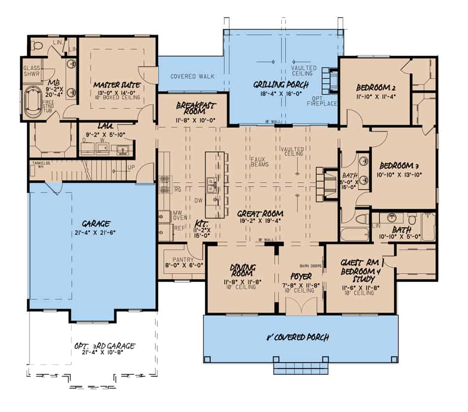 Floor Plan Main Level