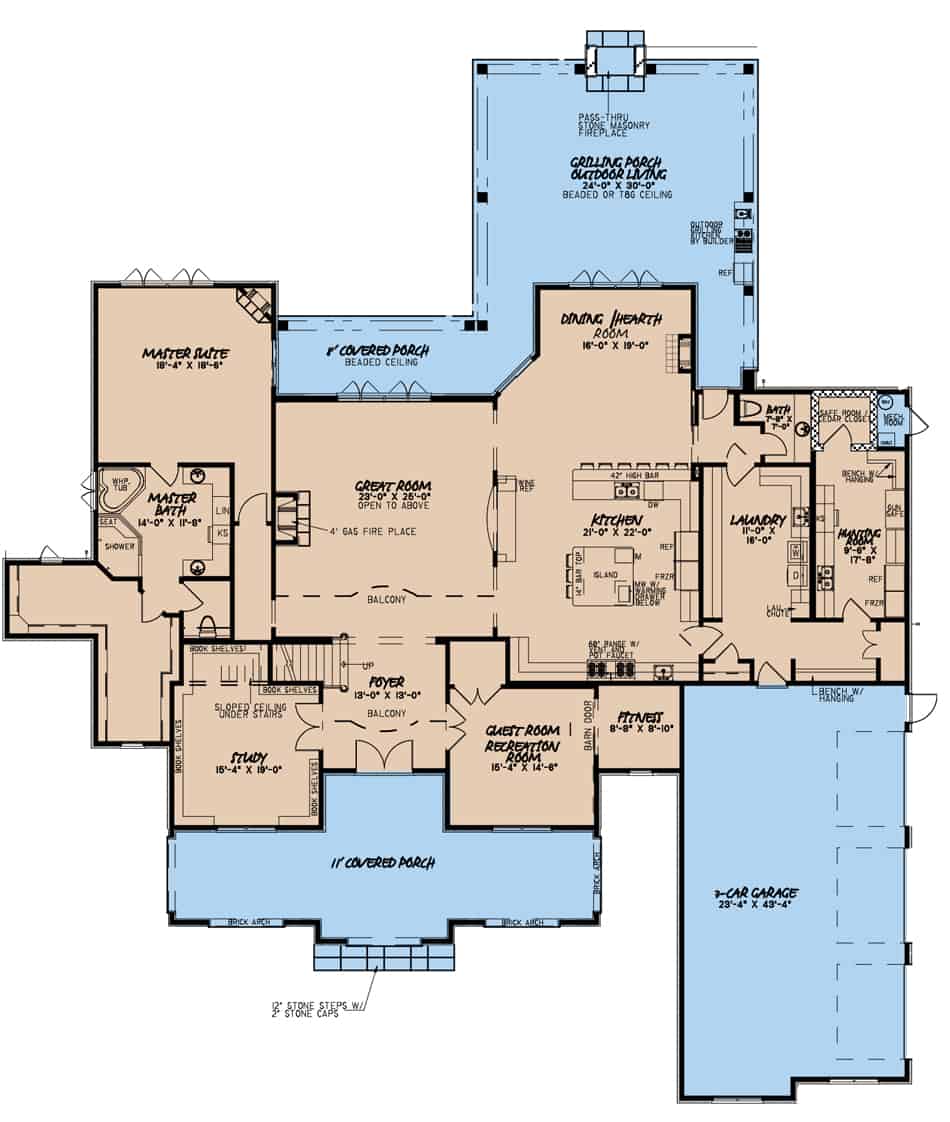 Floor Plan Main Level
