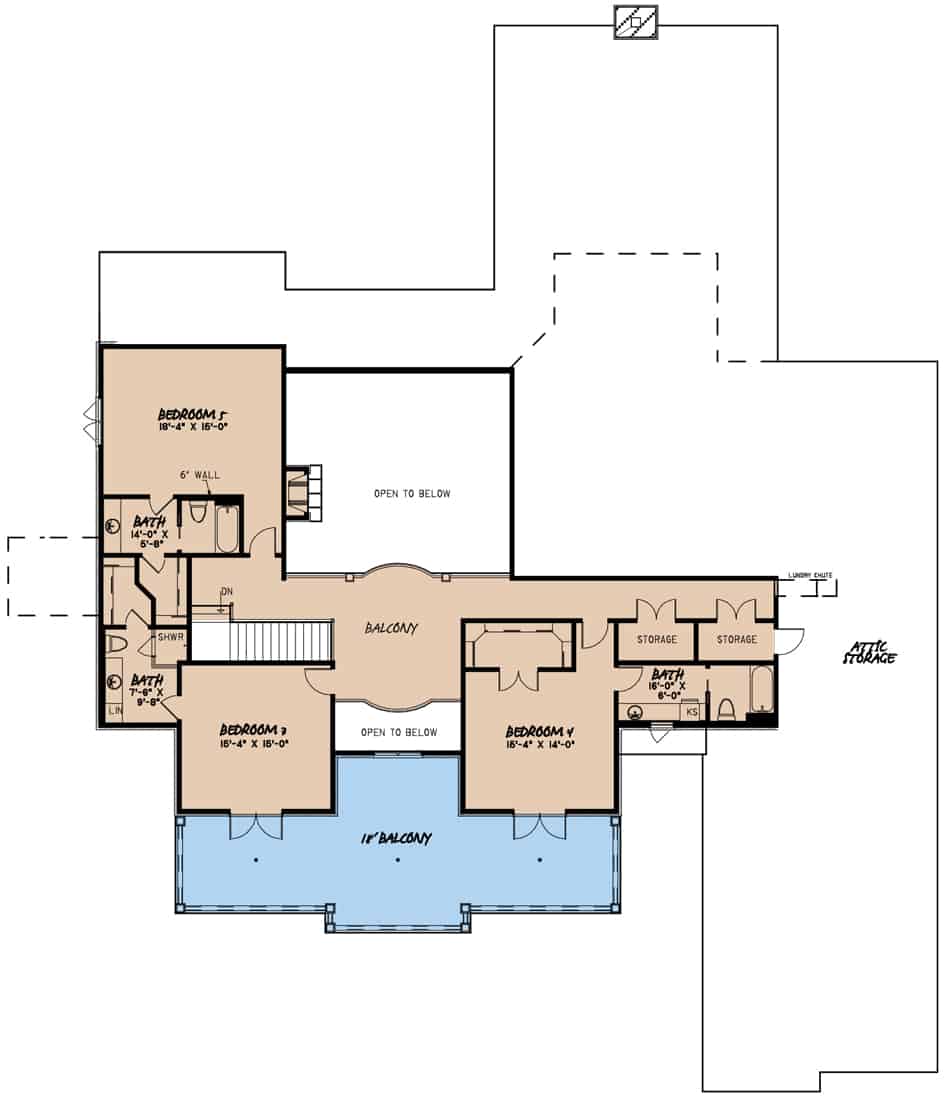 Floor Plan Upper Level