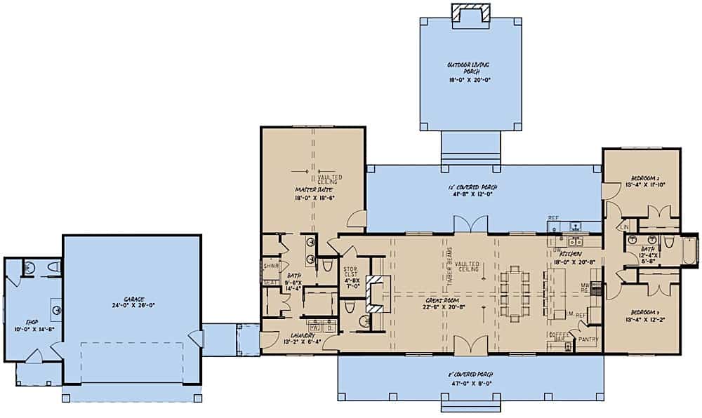 Floor Plan Main Level