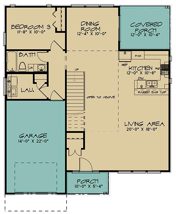 Floor Plan Main Level