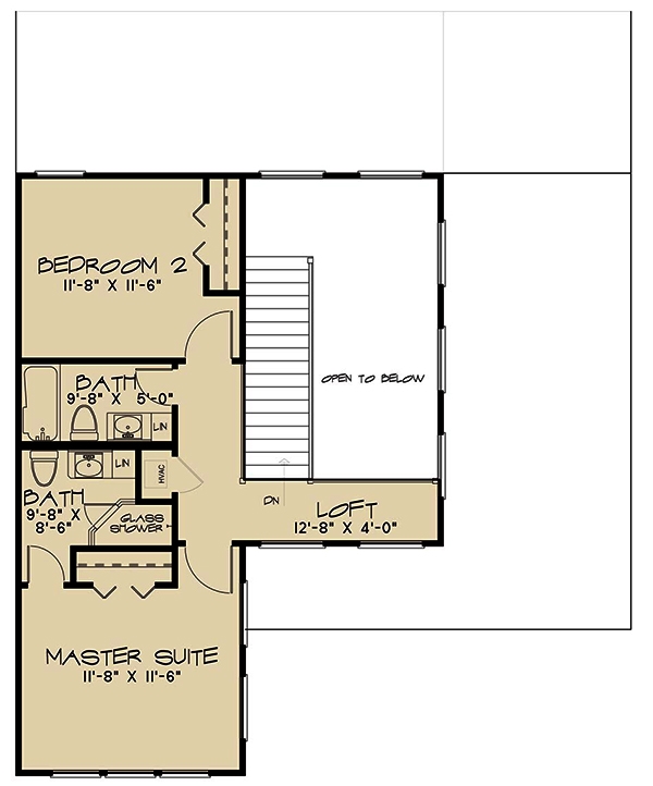Floor Plan Upper Level