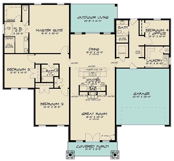 Floor Plan Main Level