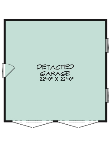 Floor Plan Garage