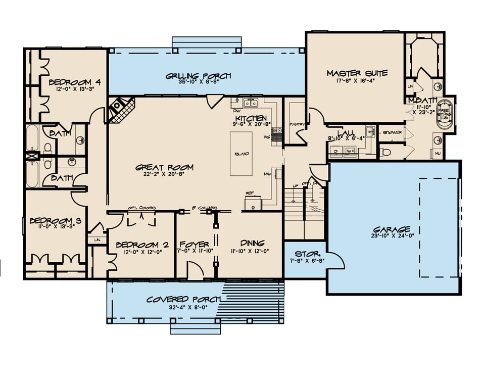 Floor Plan Main Level