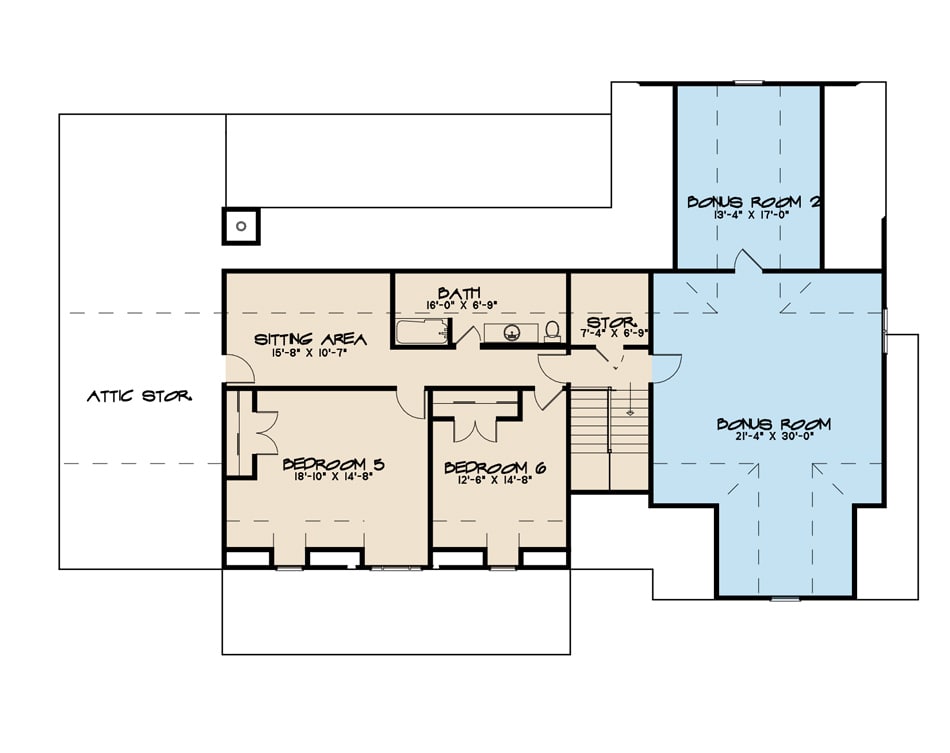 Floor Plan Upper Level