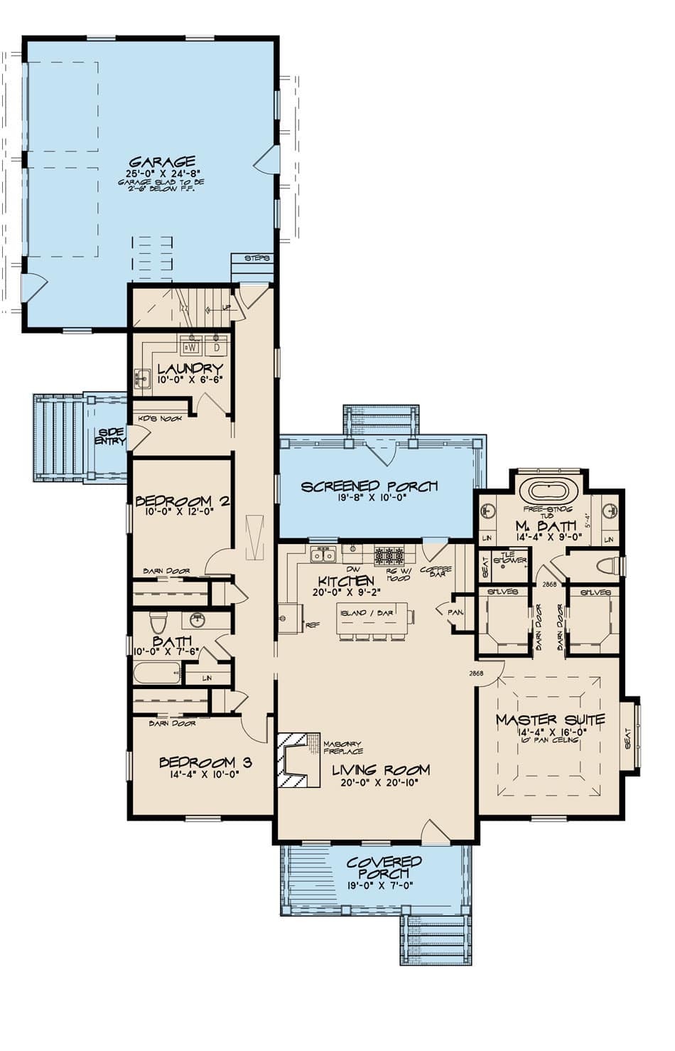 Floor Plan Main Level