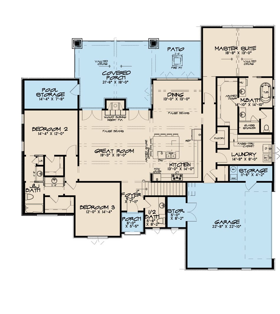 Floor Plan Main Level