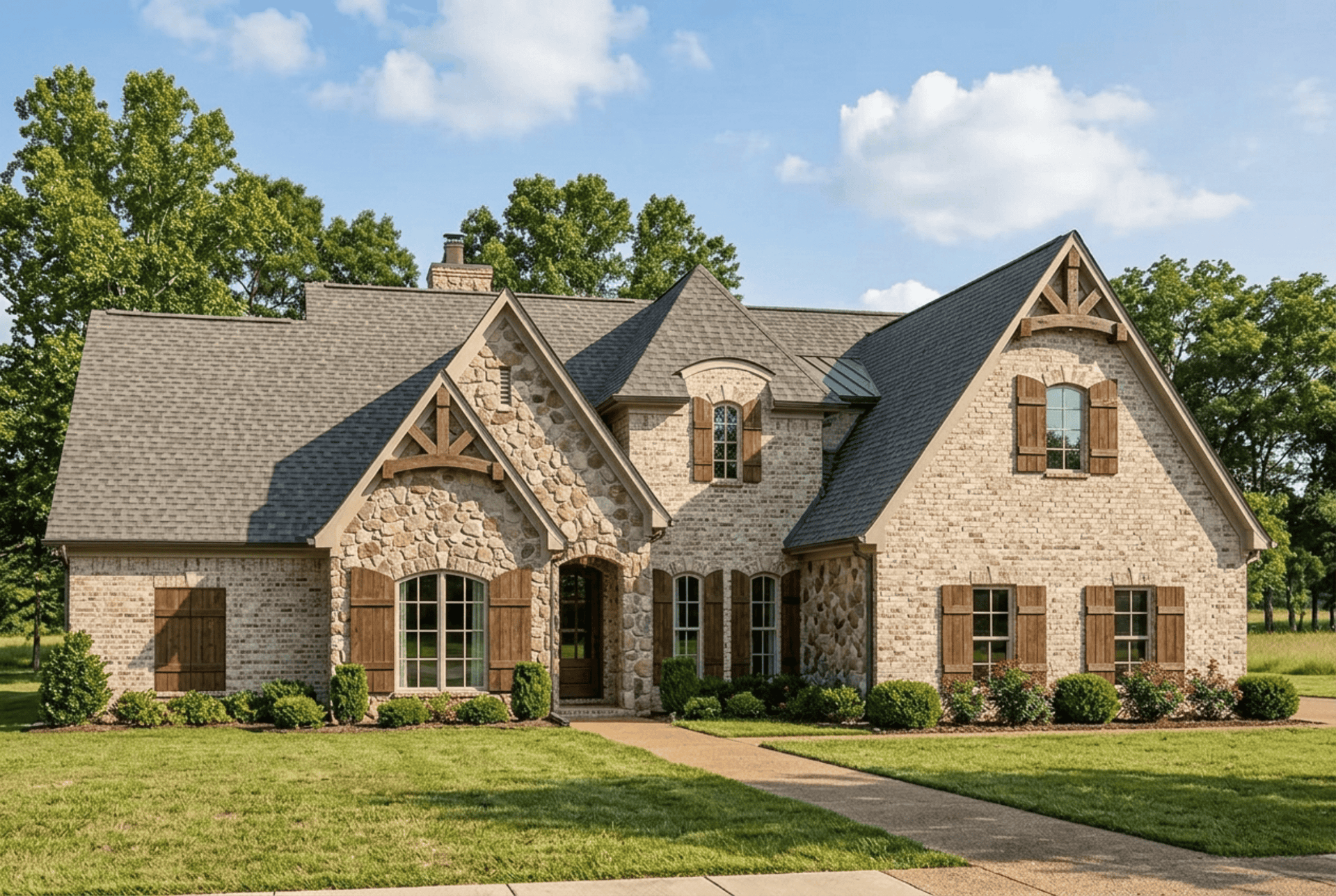 3-Bedroom, 2399 Sq Ft Tudor Home - Plan #193-1129 - Main Exterior