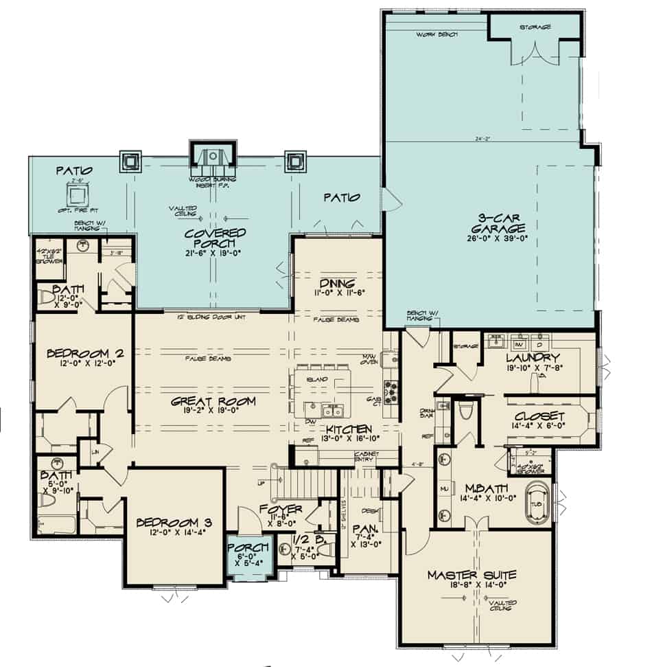 Floor Plan Main Level