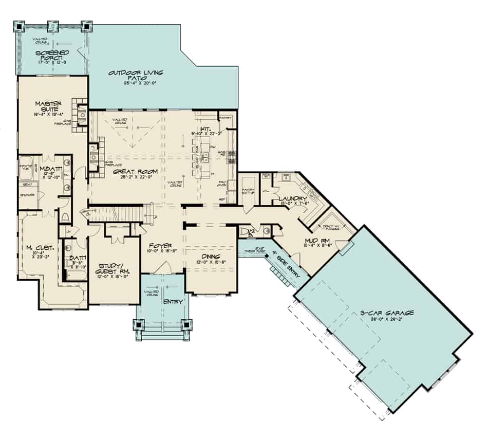 Floor Plan Main Level