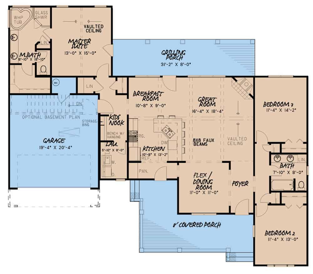 Floor Plan Main Level