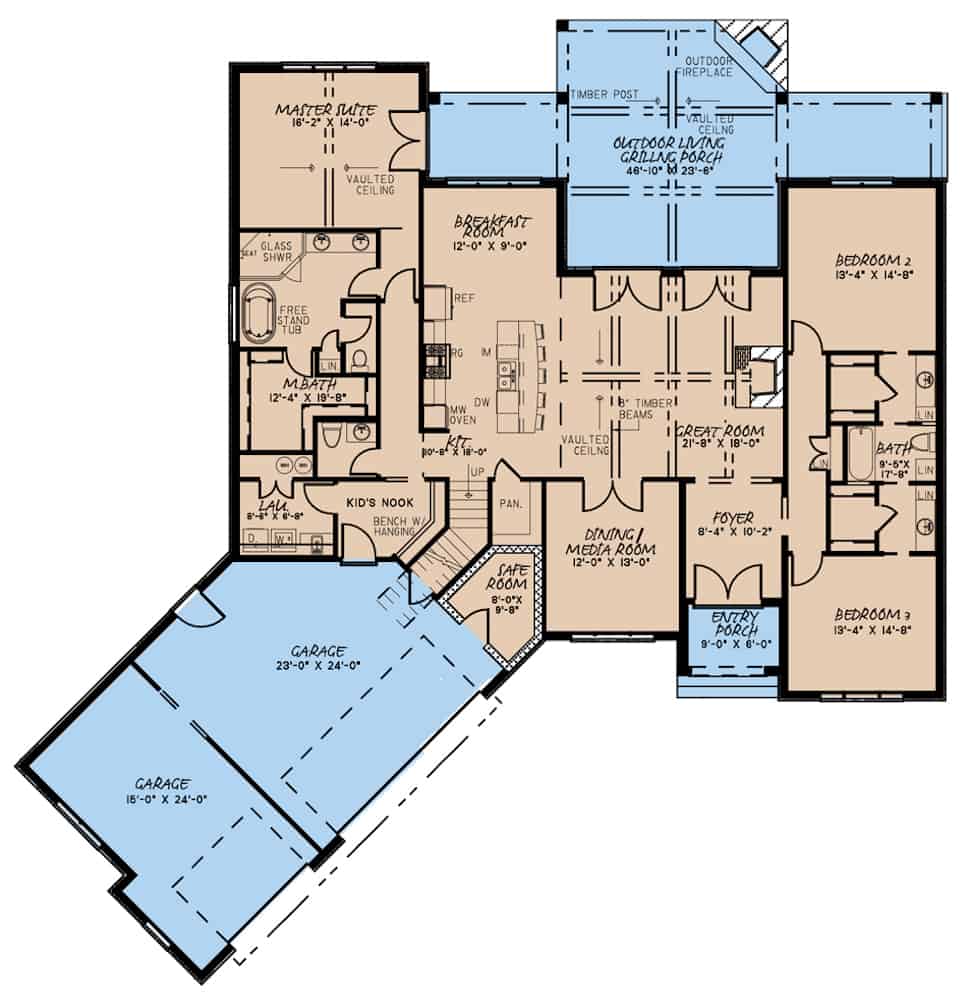 Floor Plan Main Level