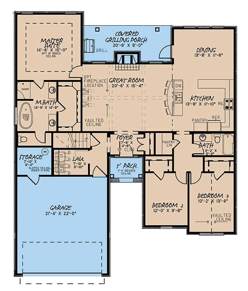 Floor Plan Main Level