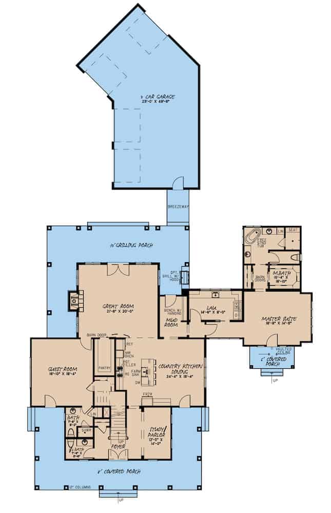 Floor Plan Main Level