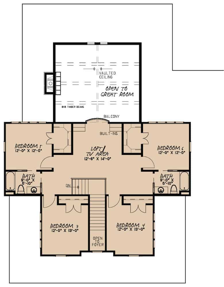 Floor Plan Upper Level