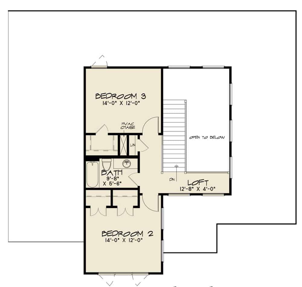Floor Plan Upper Level
