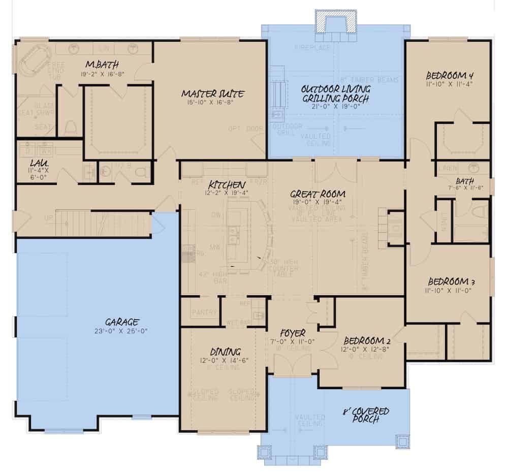 Floor Plan Main Level