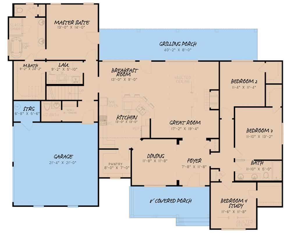 Floor Plan Main Level