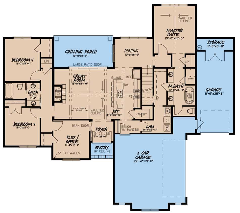 Floor Plan Main Level