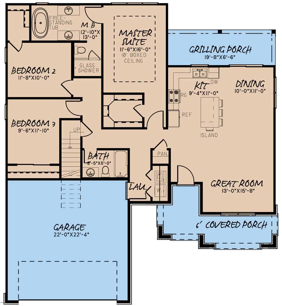 Floor Plan Main Level