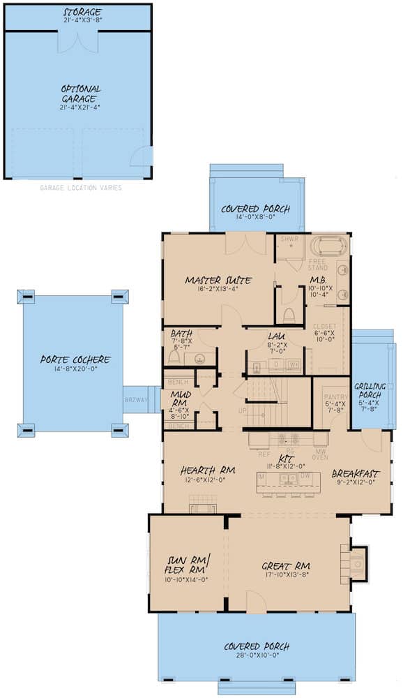 Floor Plan Main Level