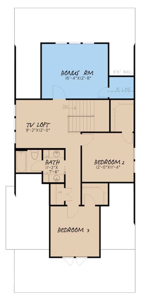 Floor Plan Upper Level
