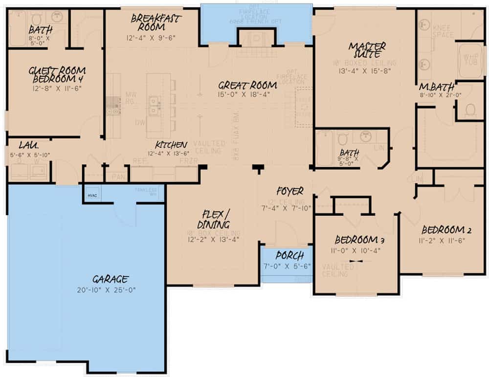 Floor Plan Main Level