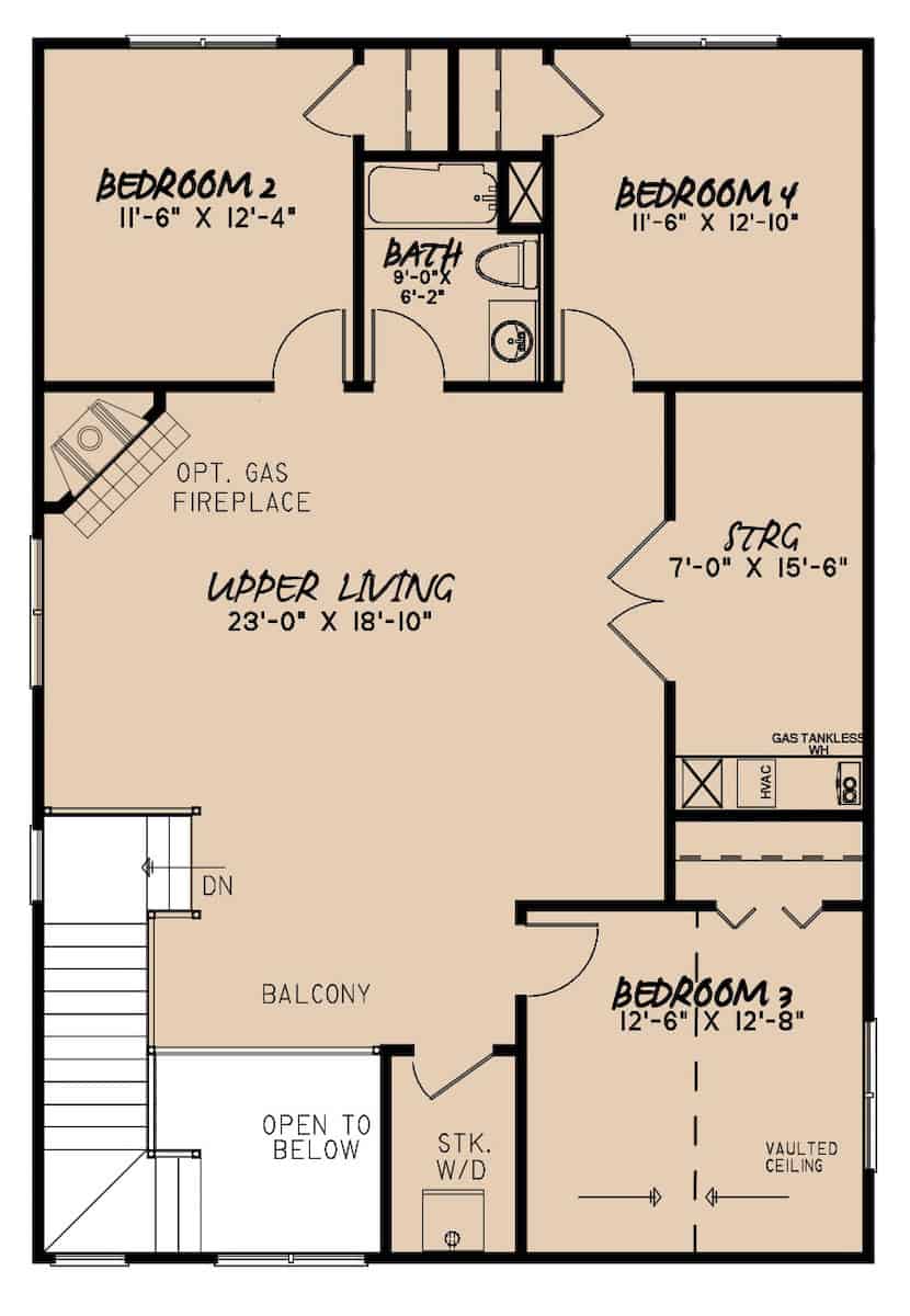 Floor Plan Upper Level