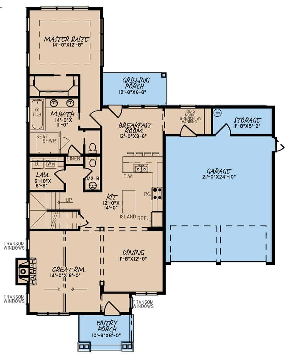 Floor Plan Main Level