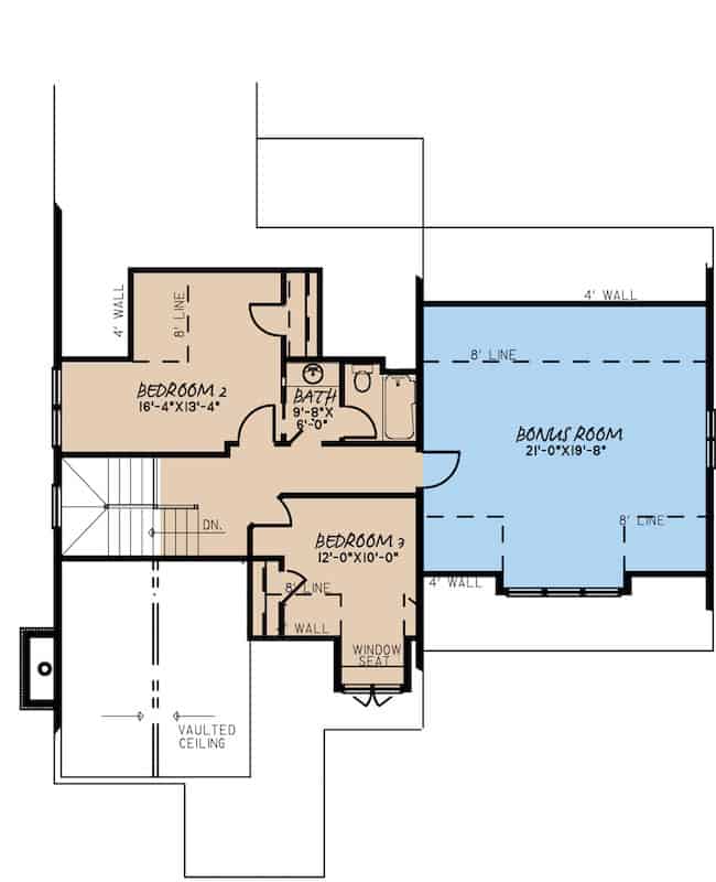 Floor Plan Upper Level