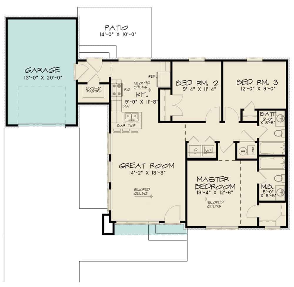 Floor Plan Main Level