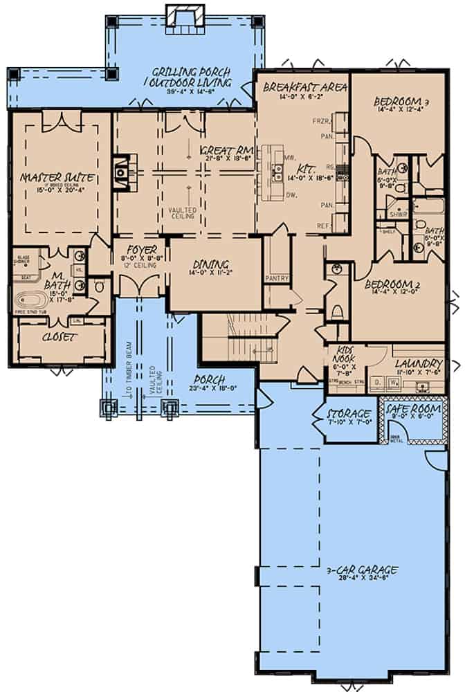 Floor Plan Main Level